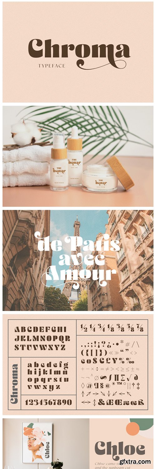 Chroma Font Chroma Font