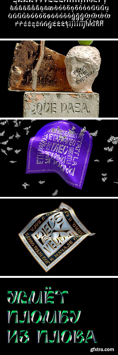 Ambidexter Font Ambidexter Font