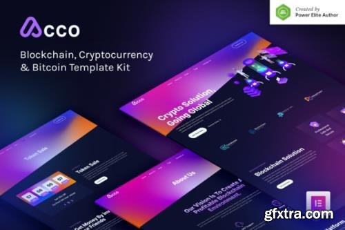 ThemeForest - Acco v1.0.1 - Blockchain Cryptocurrency & Bitcoin Elementor Template Kit - 31000559 ThemeForest - Acco v1.0.1 - Blockchain Cryptocurrency & Bitcoin Elementor Template Kit - 31000559