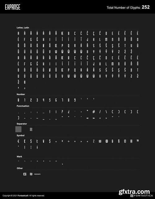 CM - EXPANSE - Unique Display Headline Typeface 6147047