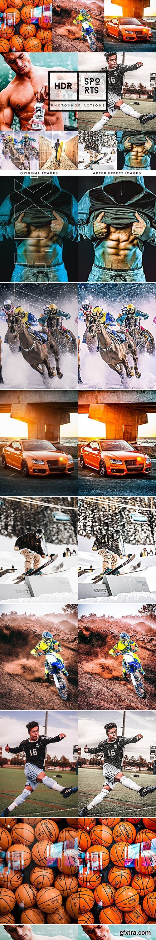 GraphicRiver - Sport HDR Photoshop Actions 26242490