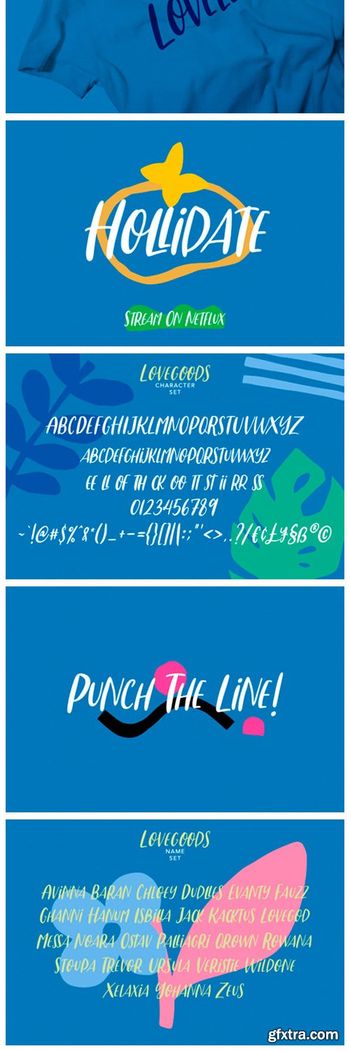 Lovegoods Font Lovegoods Font