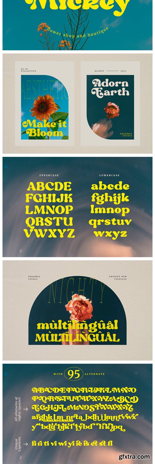 Nighty Font Nighty Font