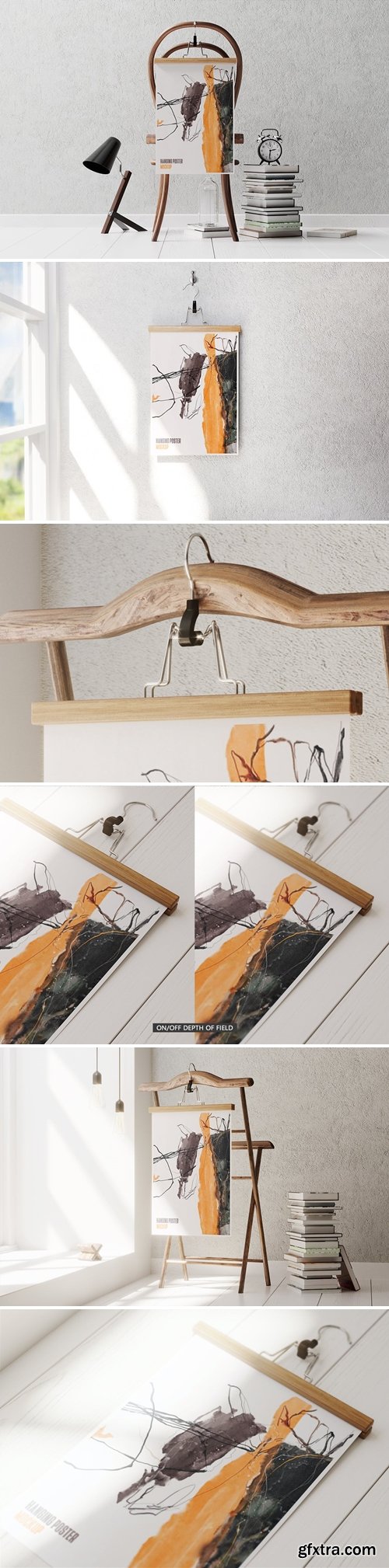 Hanging Poster Mockup