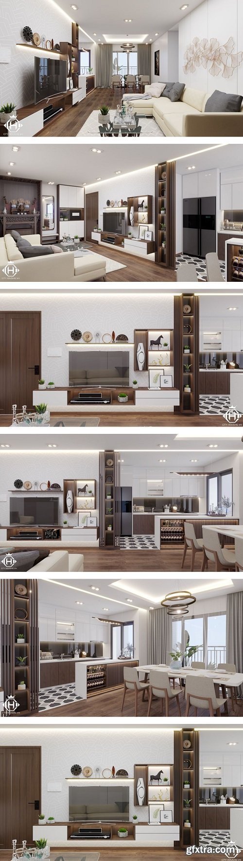 Interior Livingroom Scene for Sketchup by QuocAnh