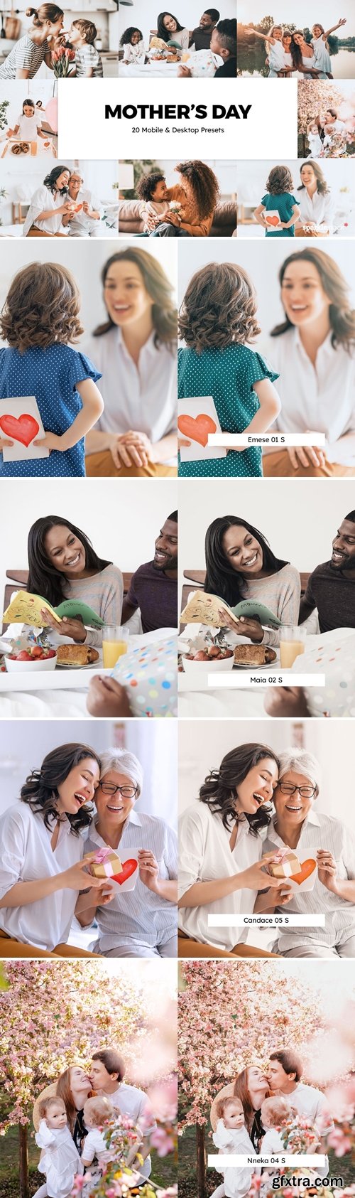 20 Mother\'s Day Lightroom Presets & LUTs