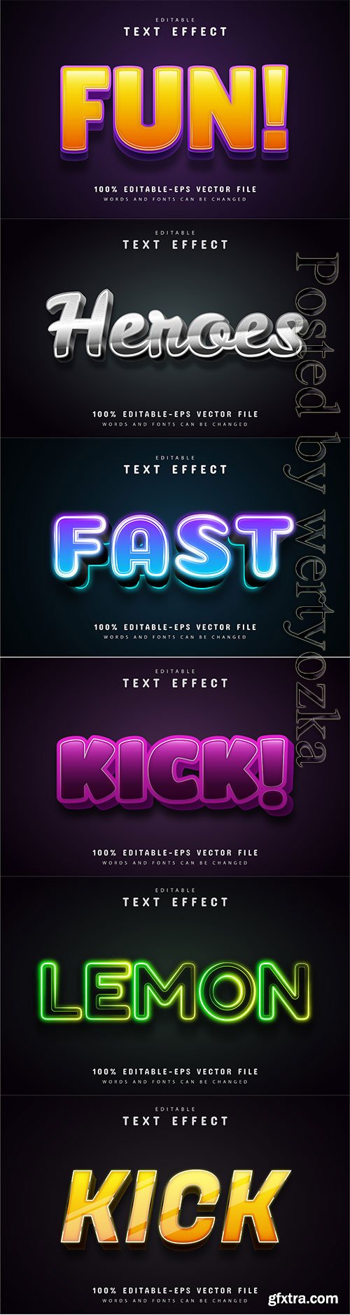 3d editable text style effect vector vol 407 3d editable text style effect vector vol 407