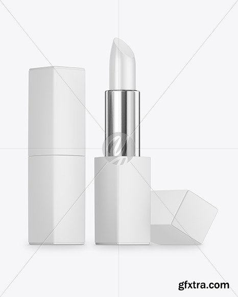 Matte Square Lipstick Mockup 83335