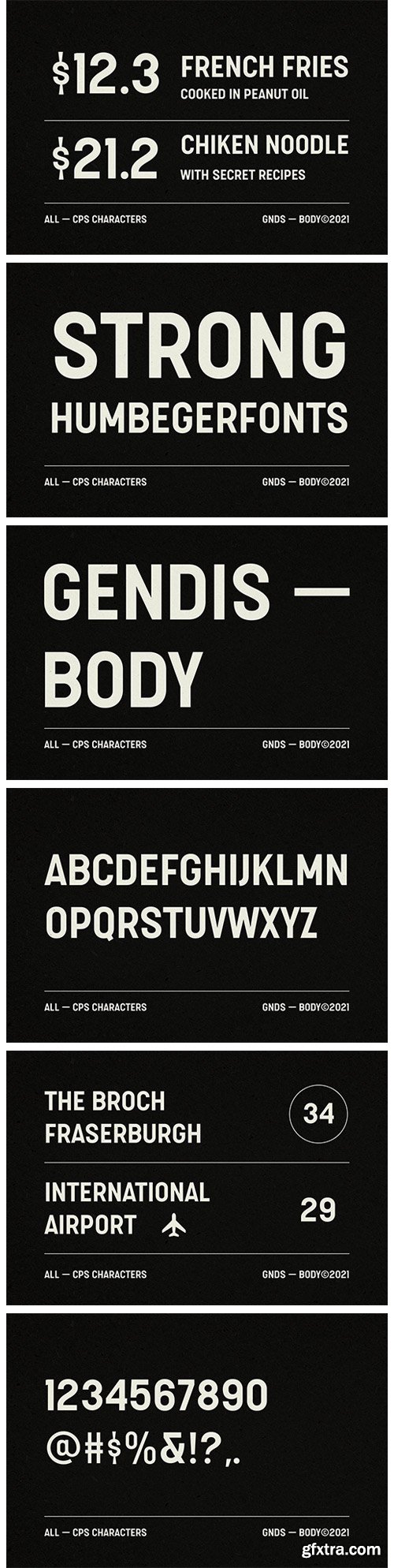Gendis Body Font