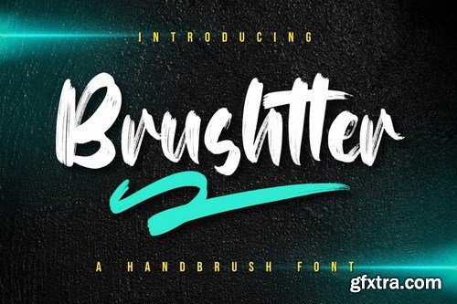 Brushtter - Brush Font