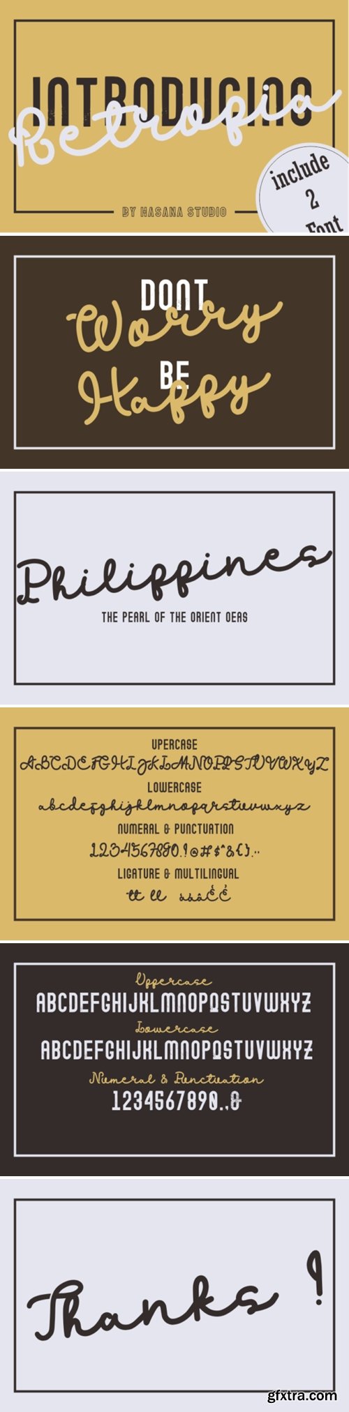 Retropia Duo Font