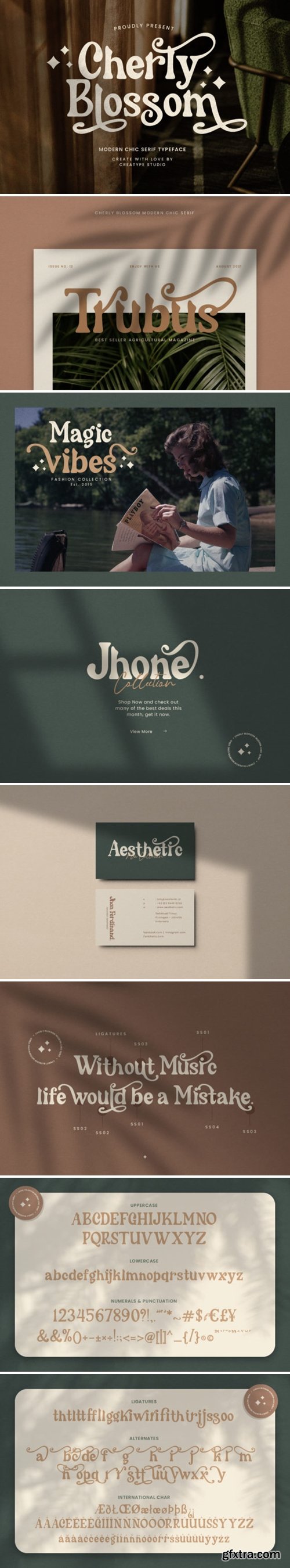 Cherly Blossom Font