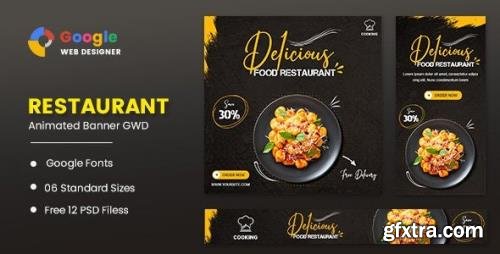 CodeCanyon - Food Restaurant Animated Banner GWD v1.0 - 32202364 CodeCanyon - Food Restaurant Animated Banner GWD v1.0 - 32202364