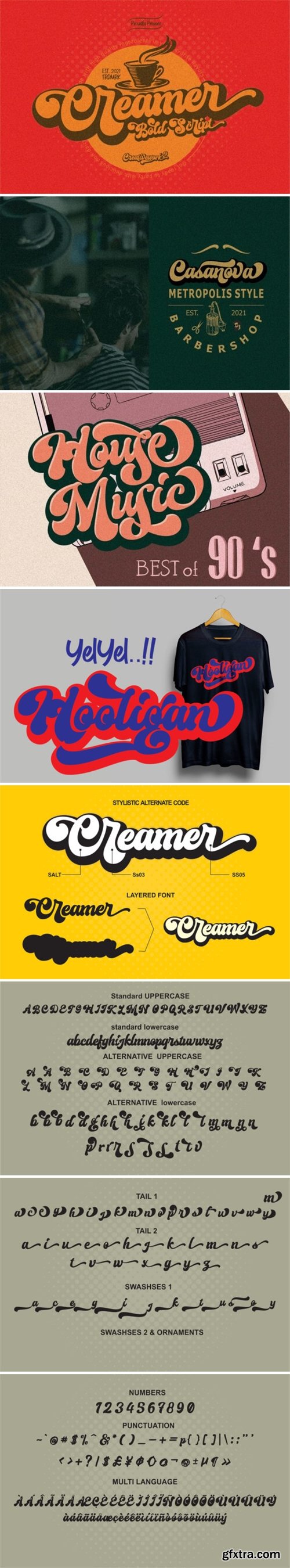 Creamer Font