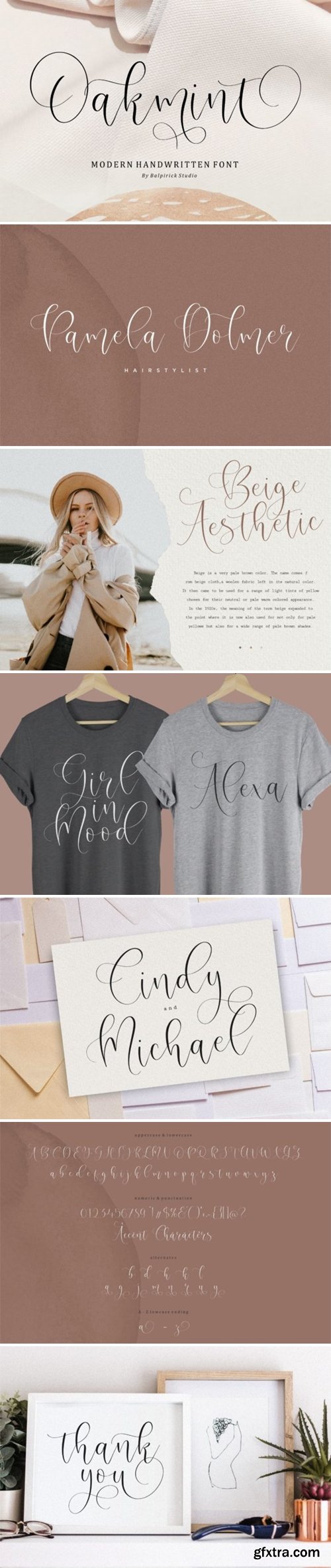 Oakmint Font