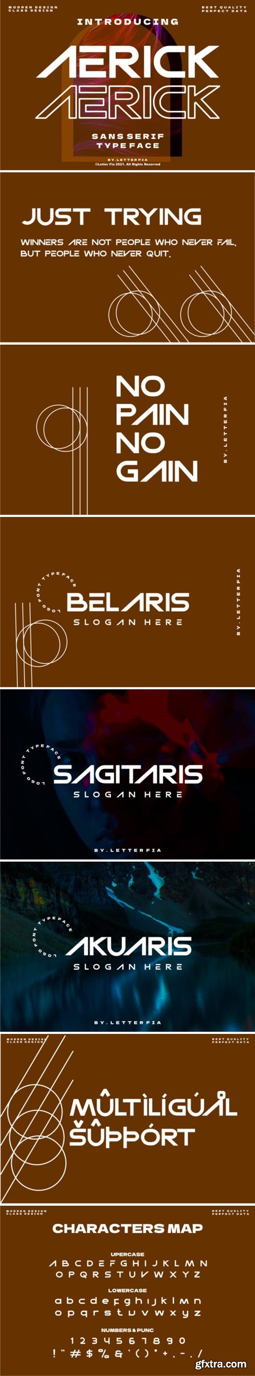 Aerick Font