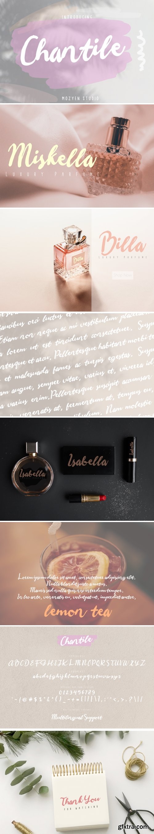 Chantile Font