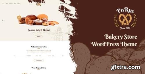 ThemeForest - Porus v1.0.4 - Bakery Store WordPress Theme - 24527307