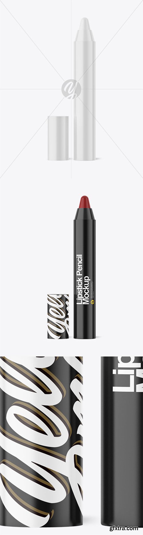 Glossy Lipstick Pencil Mockup 82146 Glossy Lipstick Pencil Mockup 82146