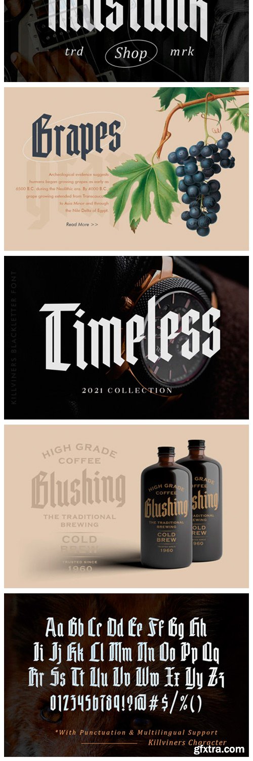 Killviners Font Killviners Font