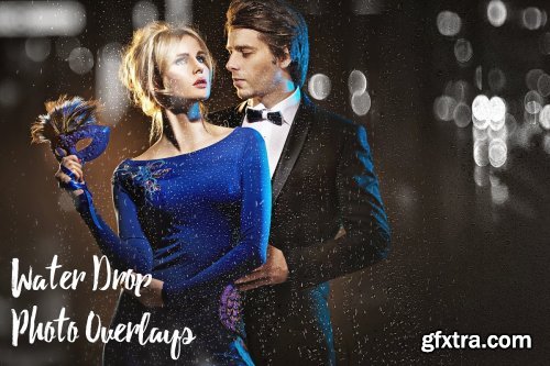 Water Drop Photo Overlays