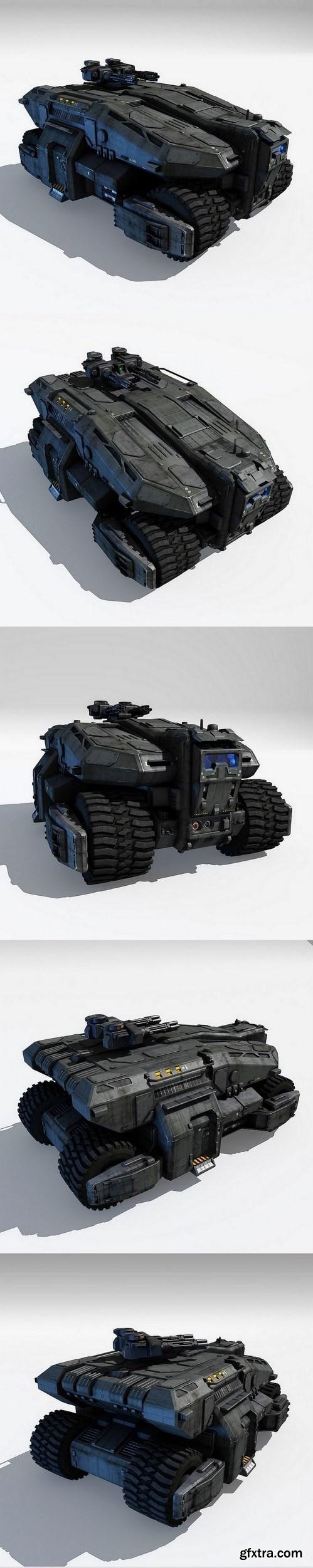 SciFi APC / Armoured Personnel Carrier (Original SciFi model)