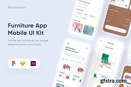 Furniture Mobile App - Uixasset Furniture Mobile App - Uixasset