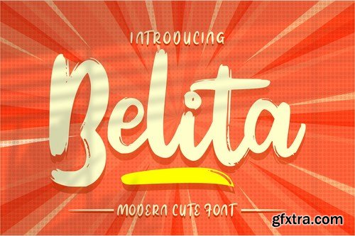 Belita Modern Cute Font