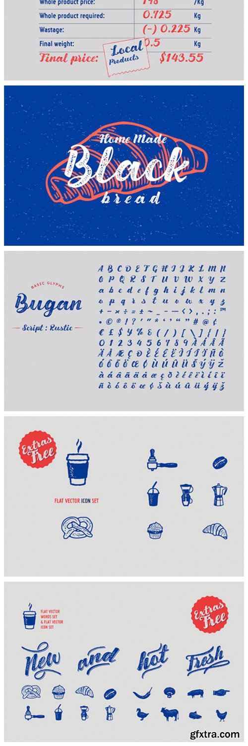 Bugan Script Rustic Font Bugan Script Rustic Font