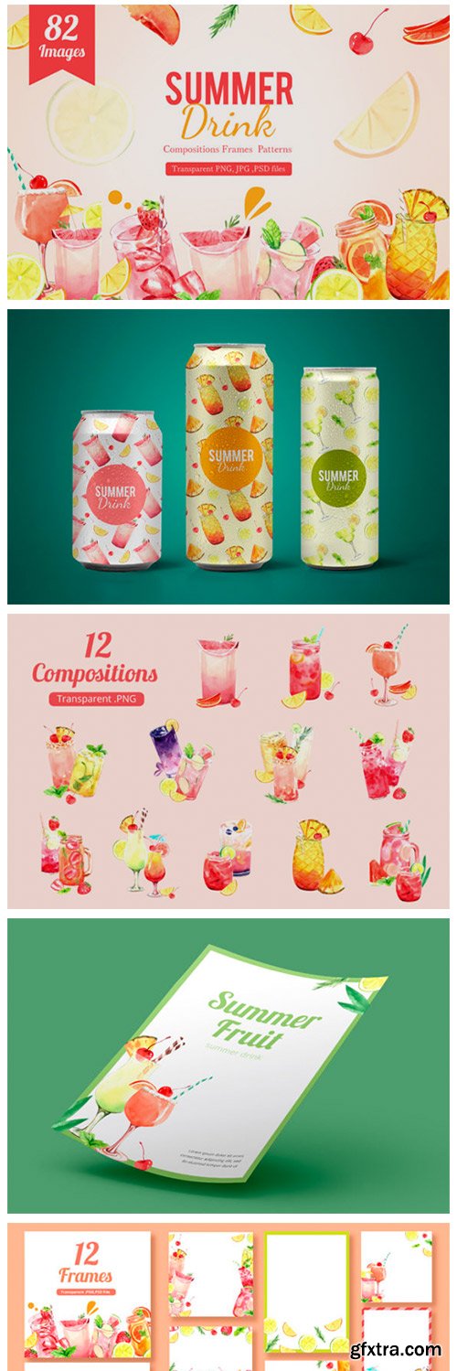 Refreshing Summer Drinks, Mocktails 12143771 Refreshing Summer Drinks, Mocktails 12143771