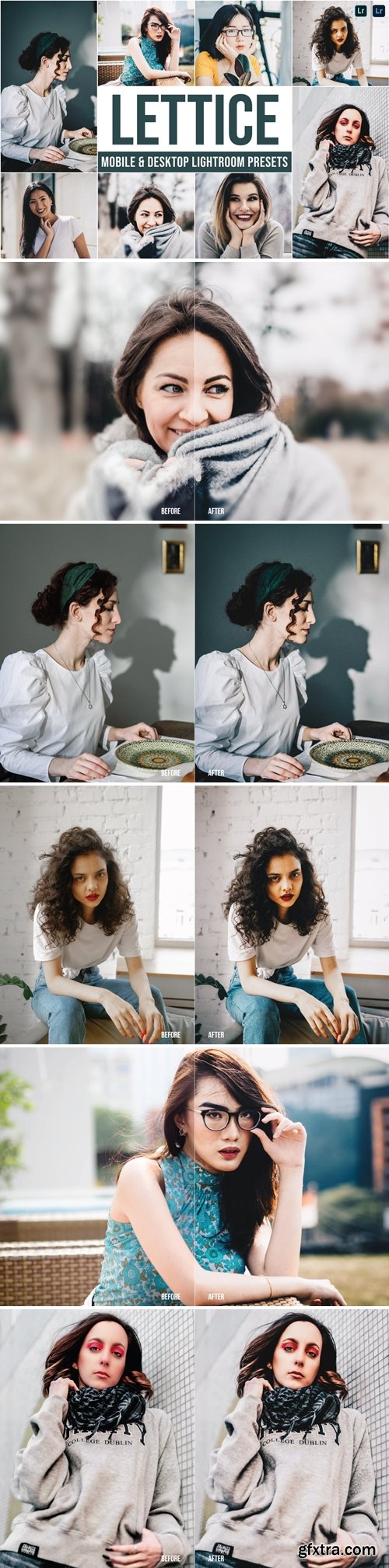 Lettice Mobile and Desktop Lightroom Presets