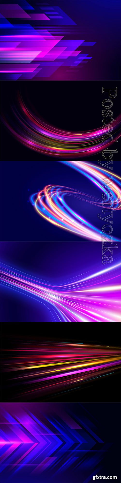 Gradient color vector background