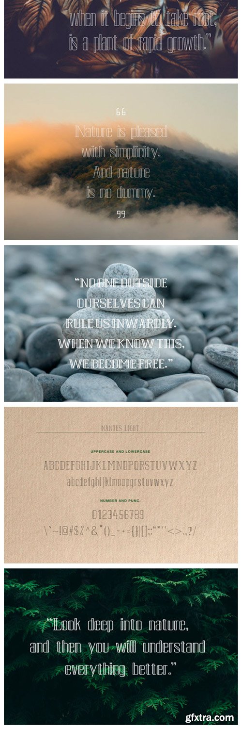 Nantes Font Nantes Font