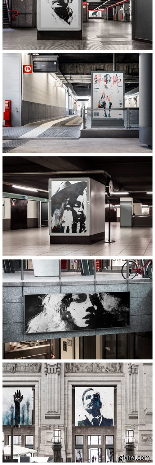 Outdoor Advertising Mockups 533090 Outdoor Advertising Mockups 533090