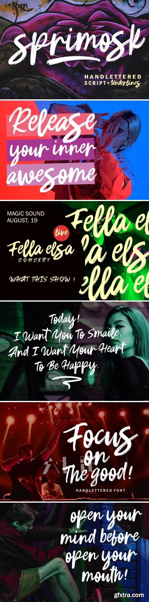 Sprimosk Font