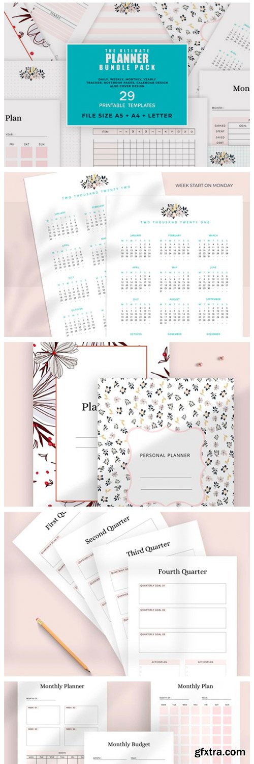 Ultimate Printable Planner Bundle 12111686 Ultimate Printable Planner Bundle 12111686