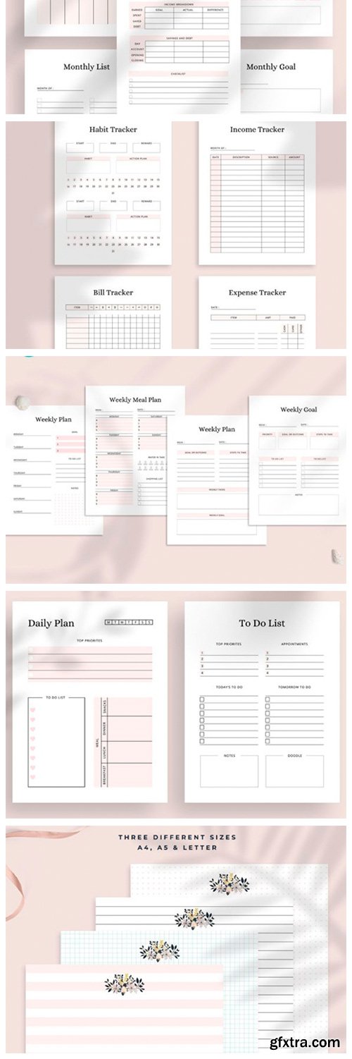 Ultimate Printable Planner Bundle 12111686 Ultimate Printable Planner Bundle 12111686