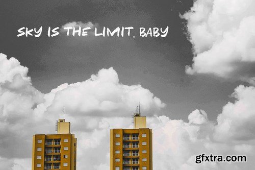 CM - Charcoal Dance - Quirky Handwriting 5102968