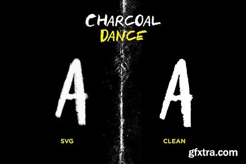 CM - Charcoal Dance - Quirky Handwriting 5102968