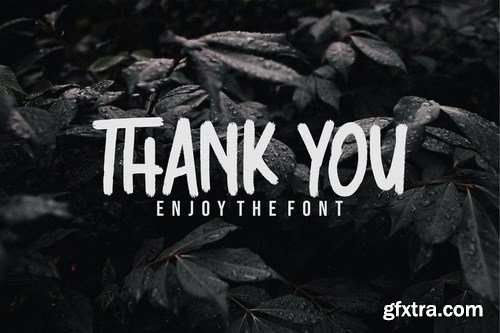 Better Thick - Brush Font