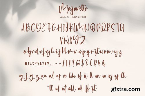 Majorette - Elegant Calligraphy Font
