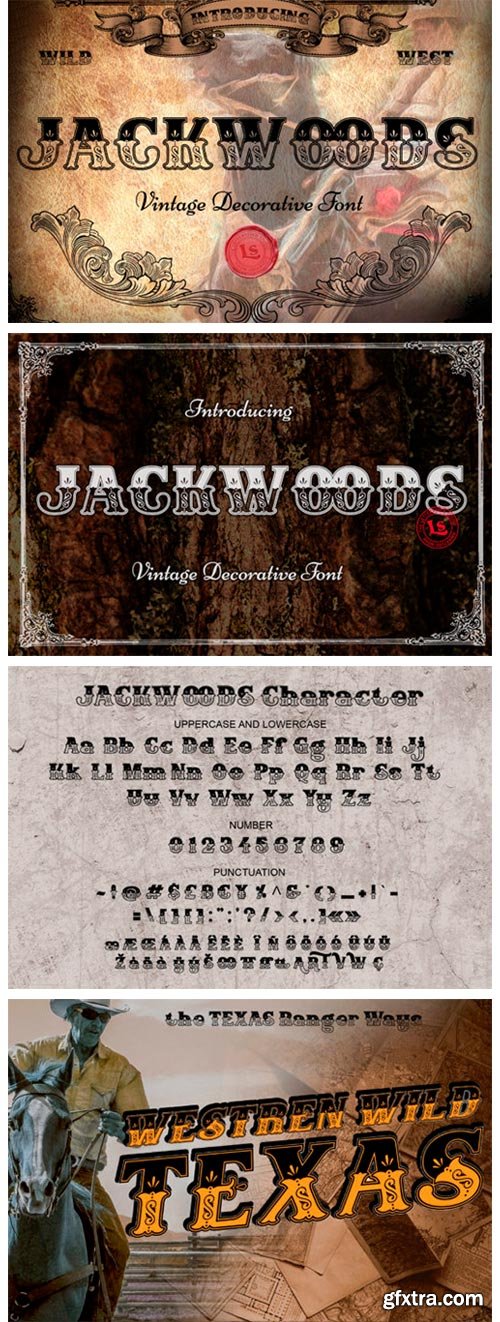 Jackwoods Font Jackwoods Font