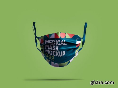 Medical Mask Mockup 002