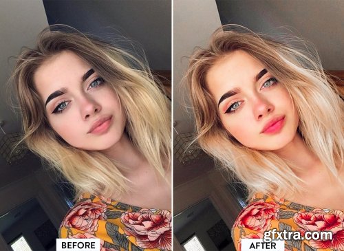 CreativeMarket - 10 PORTRAIT Lightroom Mobile Preset 5909830