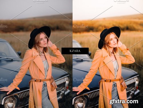 CreativeMarket - 12 x Lightroom Presets, Golden Hour 5962803