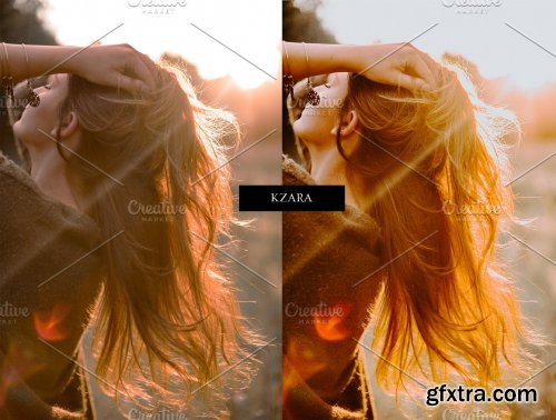 CreativeMarket - 12 x Lightroom Presets, Golden Hour 5962803
