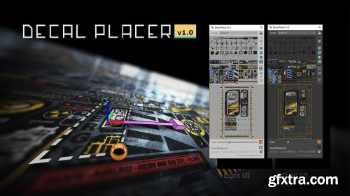 MXTools Decal Placer 1.0 FIX for 3DsMax 21 , 22