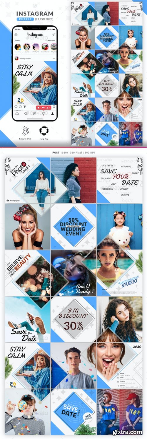 GraphicRiver - Instagram Puzzle 27337447