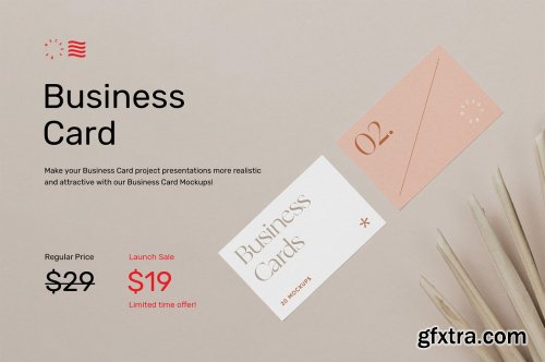 CreativeMarket - Business Card Mockups Vol.1 6154072