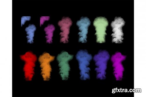 CreativeMarket - Smoke Bomb Overlays 4465429